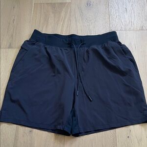 lululemon athletica Men's Black Performance Drawstring Shorts